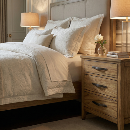 Provo 24" 3 Drawer Nightstand - Sandrift