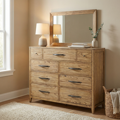 Provo 68" 9 Drawer Dresser - Sandrift