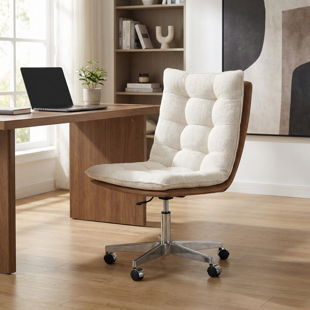 Quade Desk Chair - Saddle
