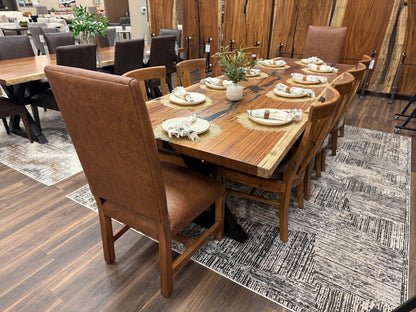 Nicoya 120" Guanacaste Live Edge Dining Table - Natural - SN398