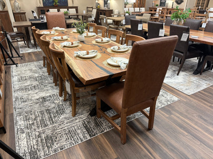 Nicoya 120" Guanacaste Live Edge Dining Table - Natural - SN398