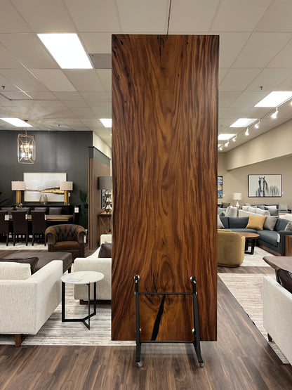 Avellanas 120" Guanacaste Live Edge Dining Table - Natural- SN402