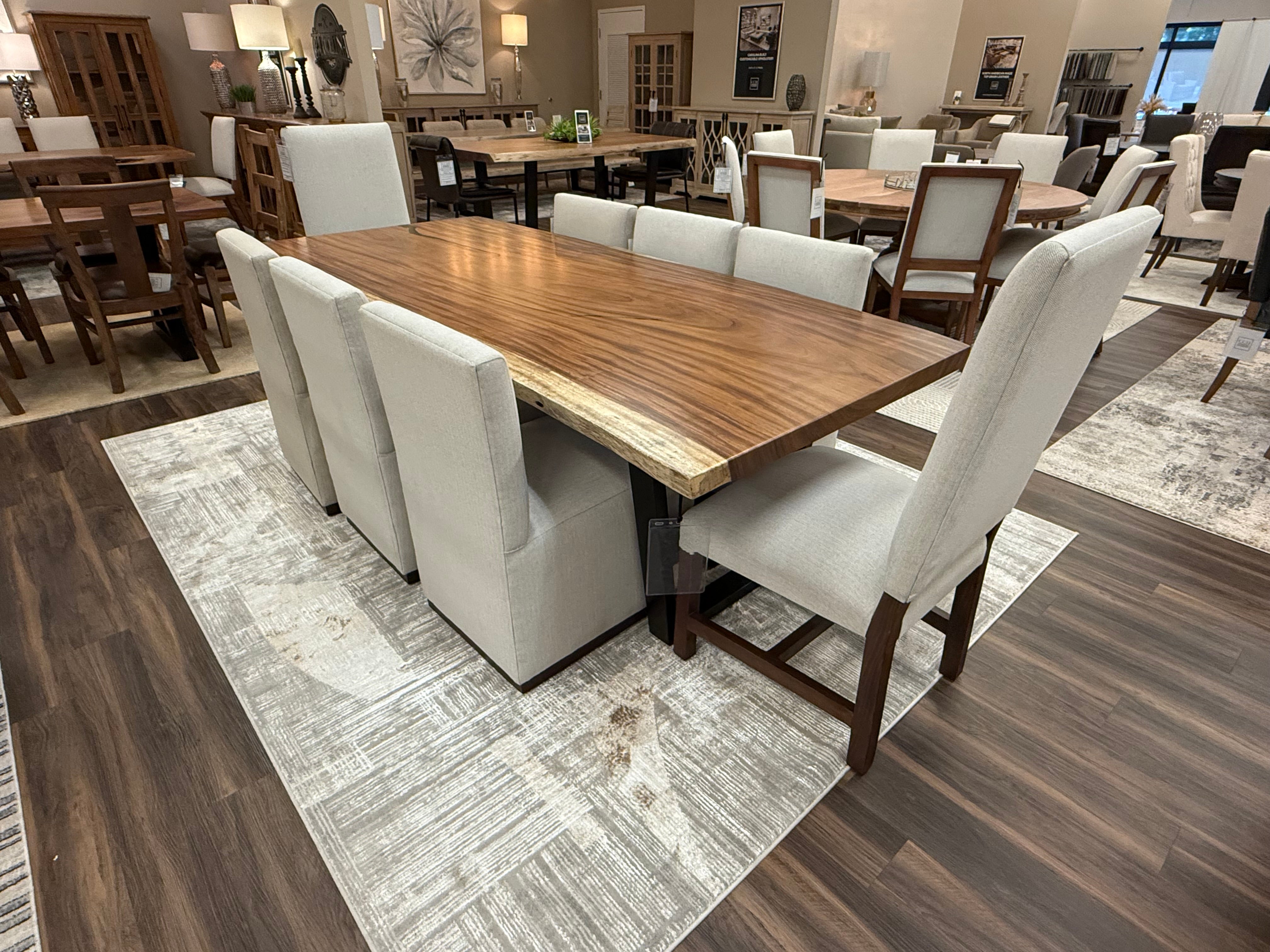 Nicoya 96" Guanacaste Live Edge Dining Table - Natural - SN415
