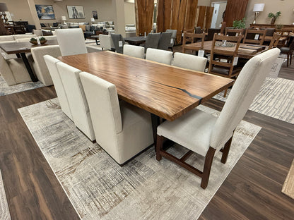 Nicoya 96" Guanacaste Live Edge Dining Table - Natural - SN415