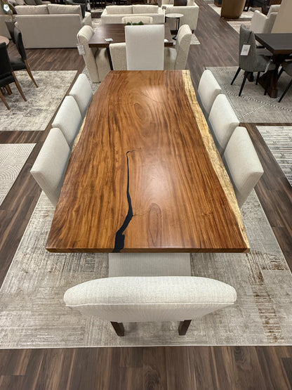 Nicoya 96" Guanacaste Live Edge Dining Table - Natural - SN415