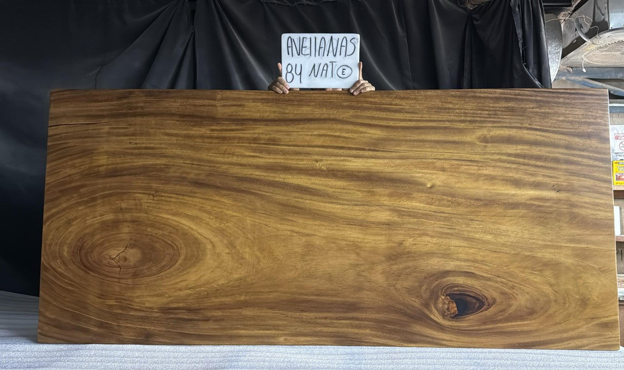 Avellanas 84" Guanacaste Dining Table - Natural- SN562