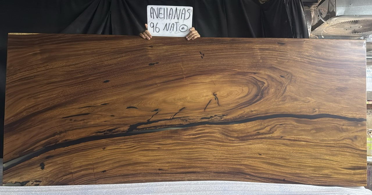 Avellanas 96" Guanacaste Dining Table - Natural- SN565