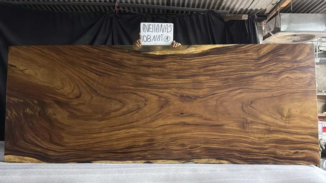 Avellanas 108" Guanacaste Dining Table - Natural - SN593
