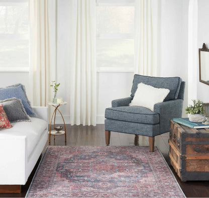 WCE - New Horizons Washable Area Rug - Multi Color