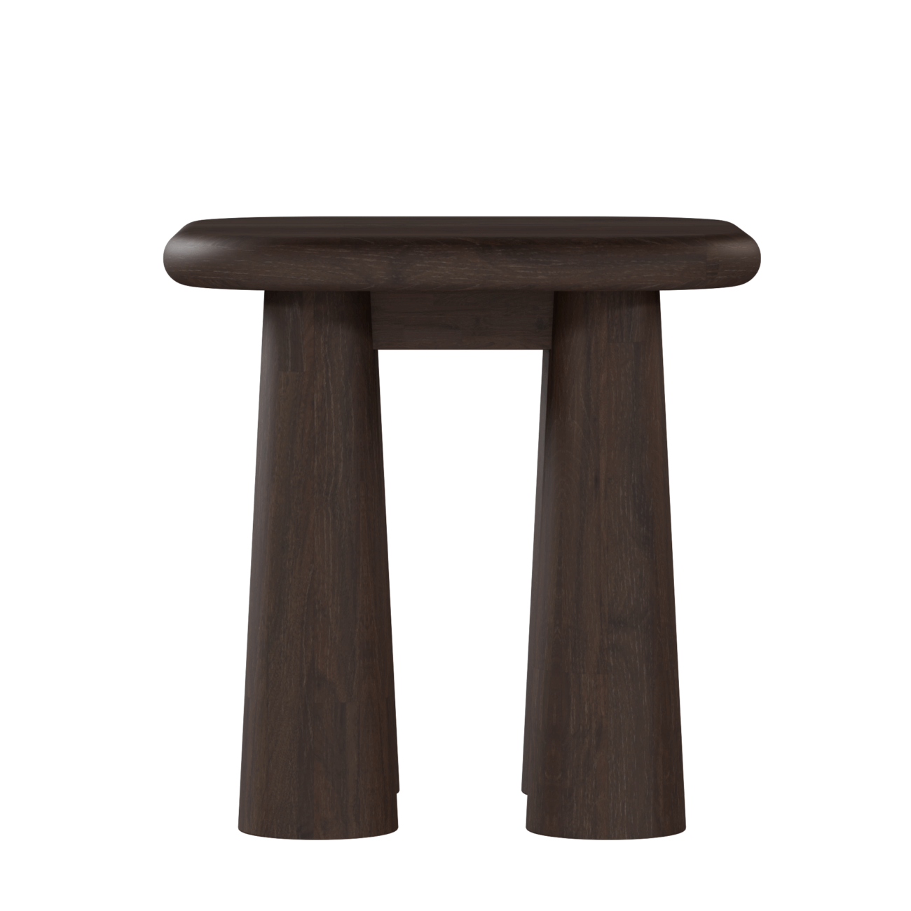 Caliste 22" Acacia End Table - Mocha