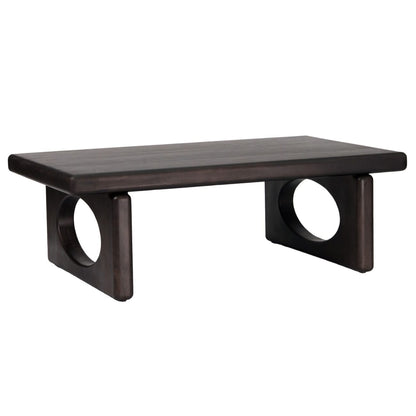 Willow 54" Mango Coffee Table - Dark Cider