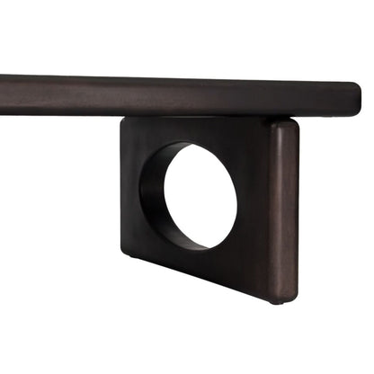 Willow 54" Mango Coffee Table - Dark Cider