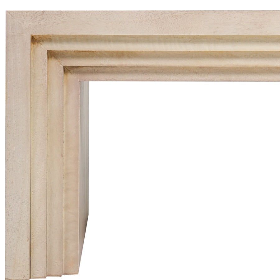 Paloma 54" Mango Coffee Table - Burnished Ash