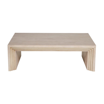 Paloma 54" Mango Coffee Table - Burnished Ash