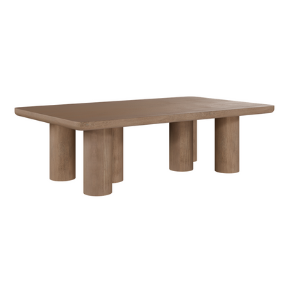 Preston 54" Oak Coffee Table - Warm Oak