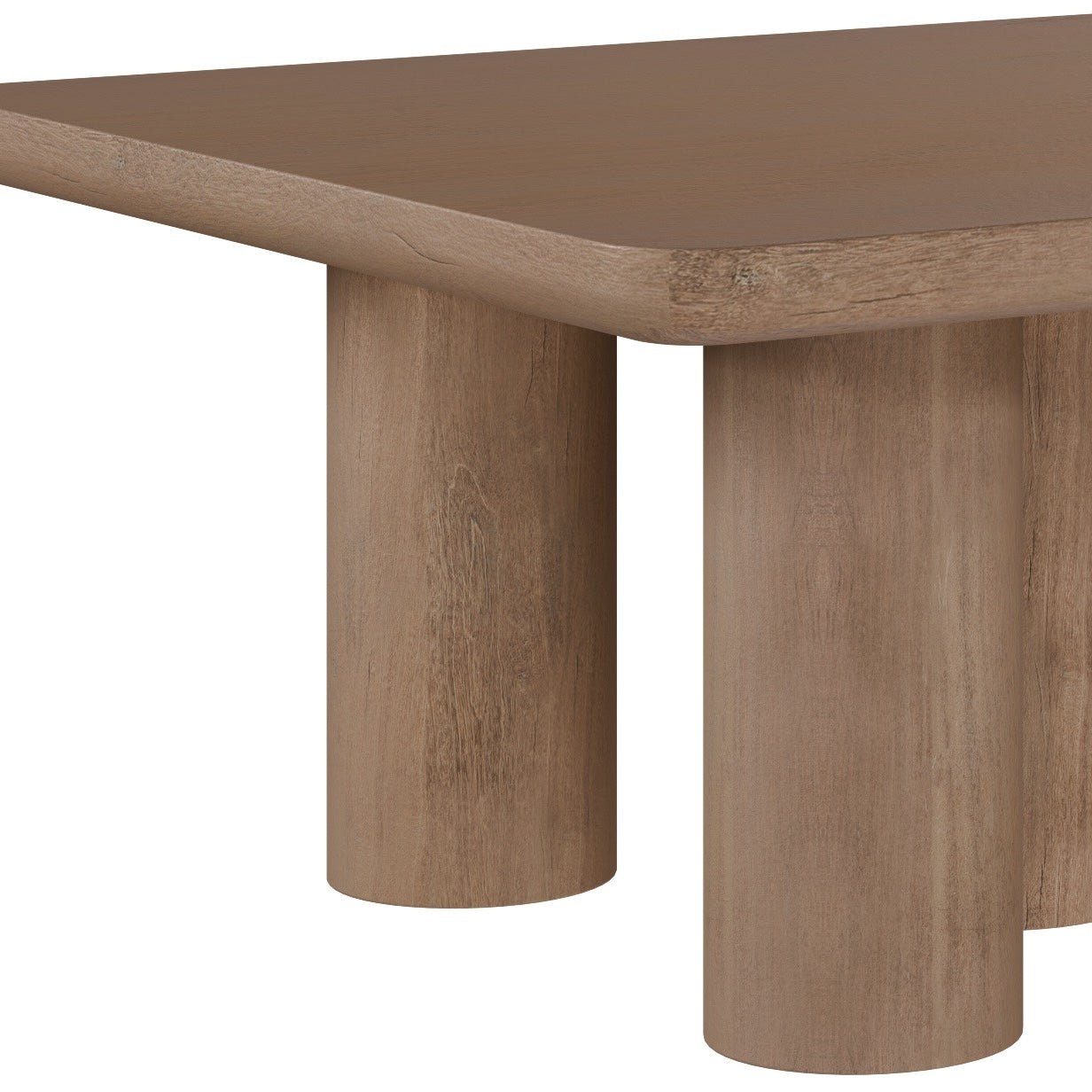 Preston 54" Oak Coffee Table - Warm Oak