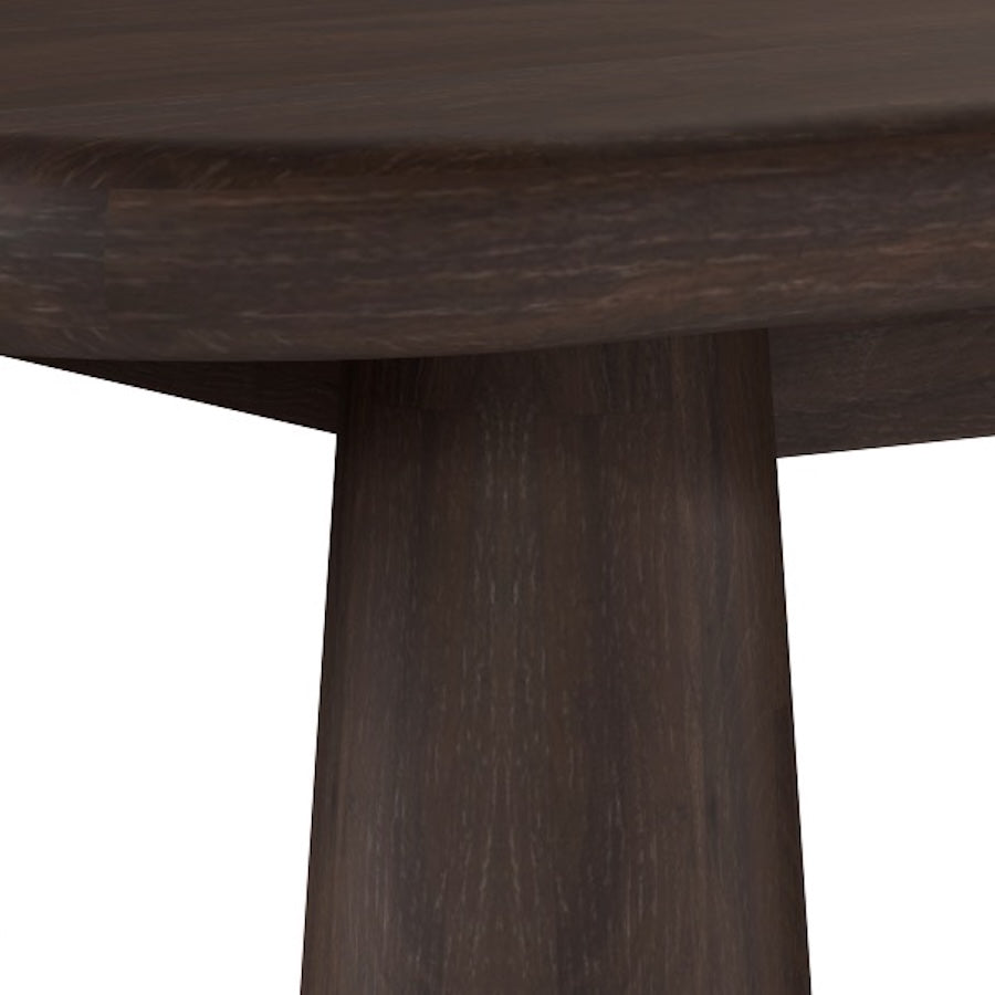Azalea 54" Acacia Coffee Table - Modern Mocha