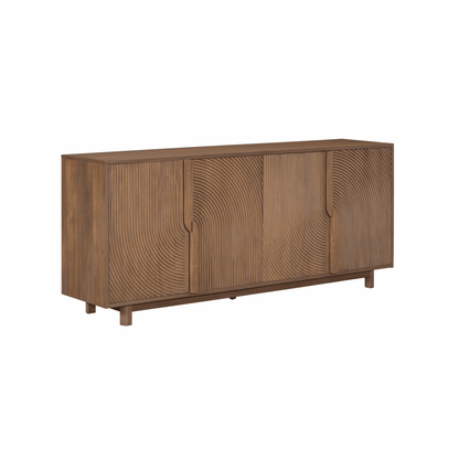 Halima 76" 2 Door Oak Sideboard - Warm Oak