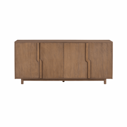 Halima 76" 2 Door Oak Sideboard - Warm Oak