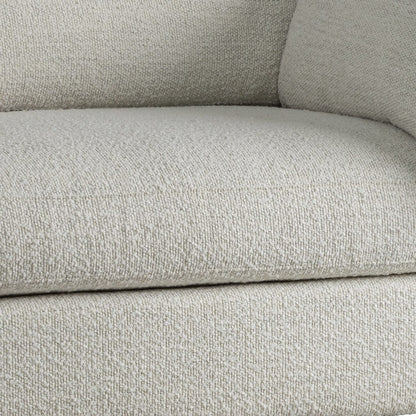 Safiya 94" 2 Cushion Sofa - Creamy Clay