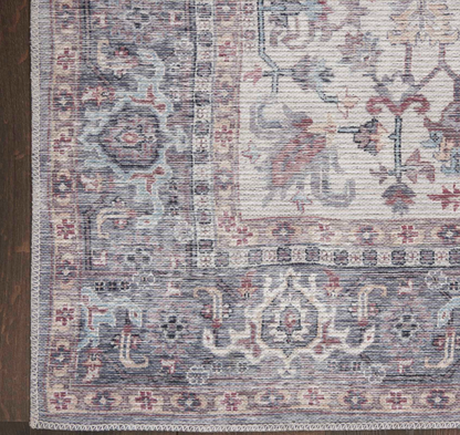 WCE - New Horizons Washable Area Rug - Grey