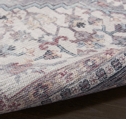 WCE - New Horizons Washable Area Rug - Grey