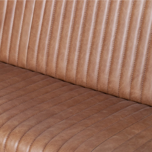 Annie 71" Dining Bench - Sonoma Chestnut Leather