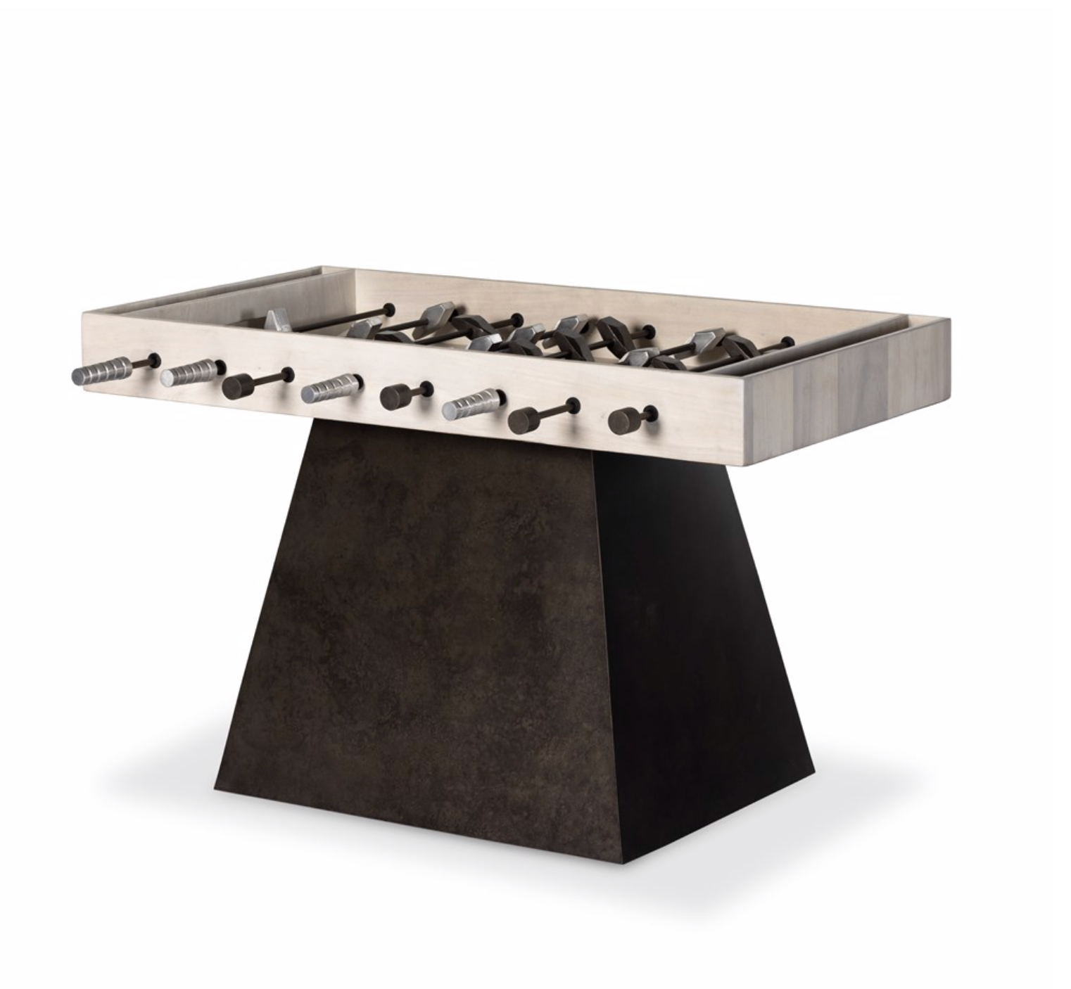 Archer 56" Guanacaste Foosball Table - Bleached Guanacaste