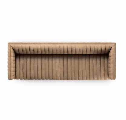 Augustus 97" Bench Seat Sofa - Palermo Drift Leather