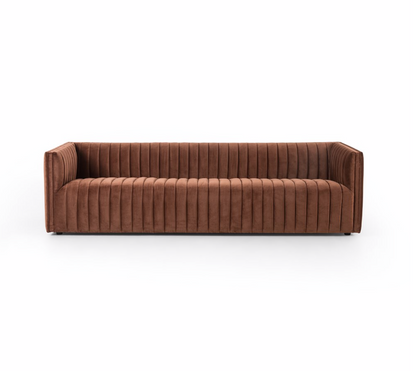 Augustus 97" Bench Seat Sofa - Surrey Auburn