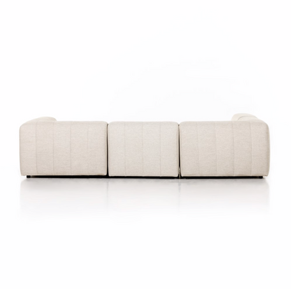 Gwyneth 121" 4 Cushion Outdoor Sectional - Sand