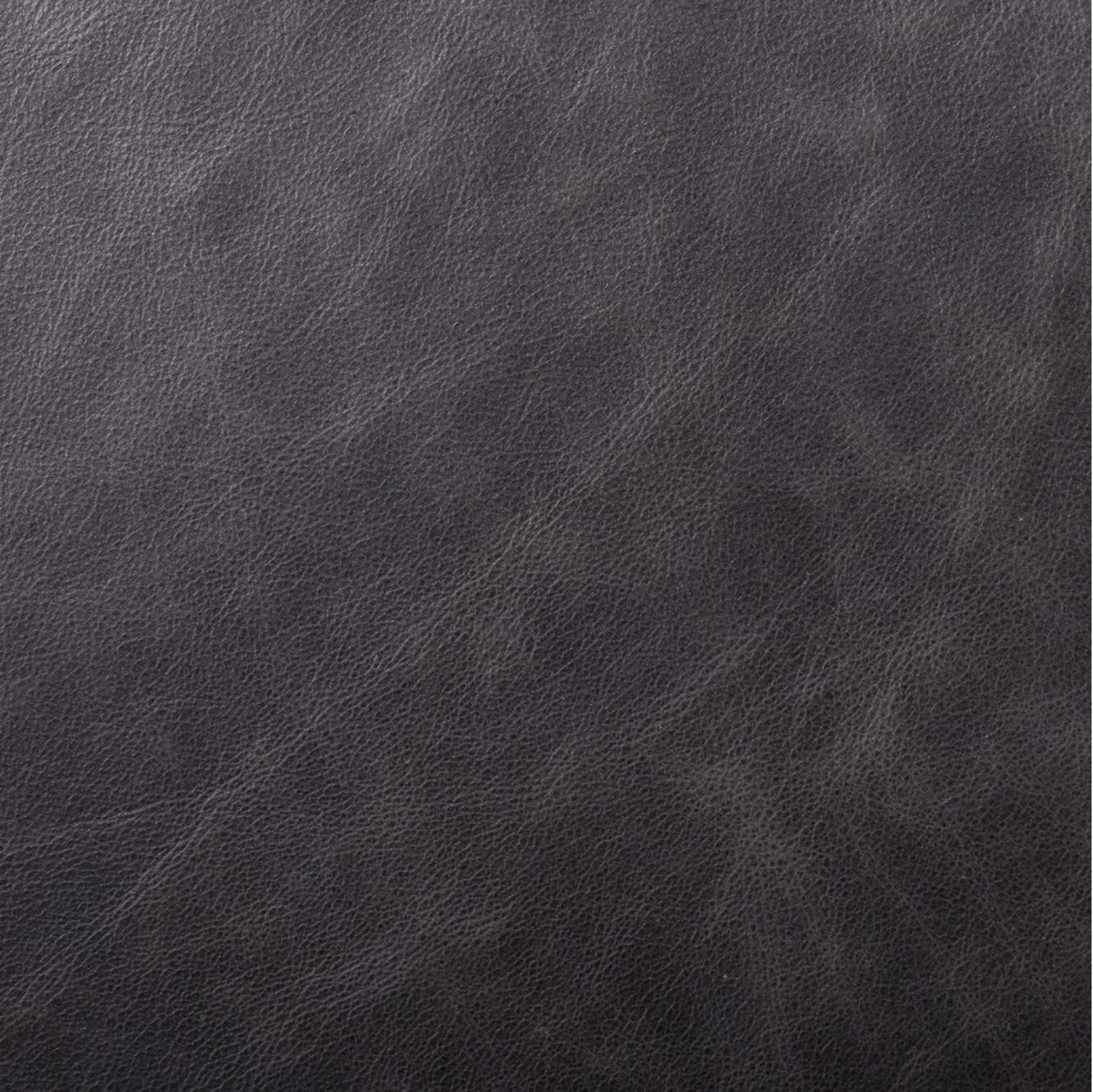 Harris 39" Top Grain Leather Cocktail Ottoman - Sonoma Black