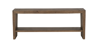 Travis 72" Cracked Oak Console Table