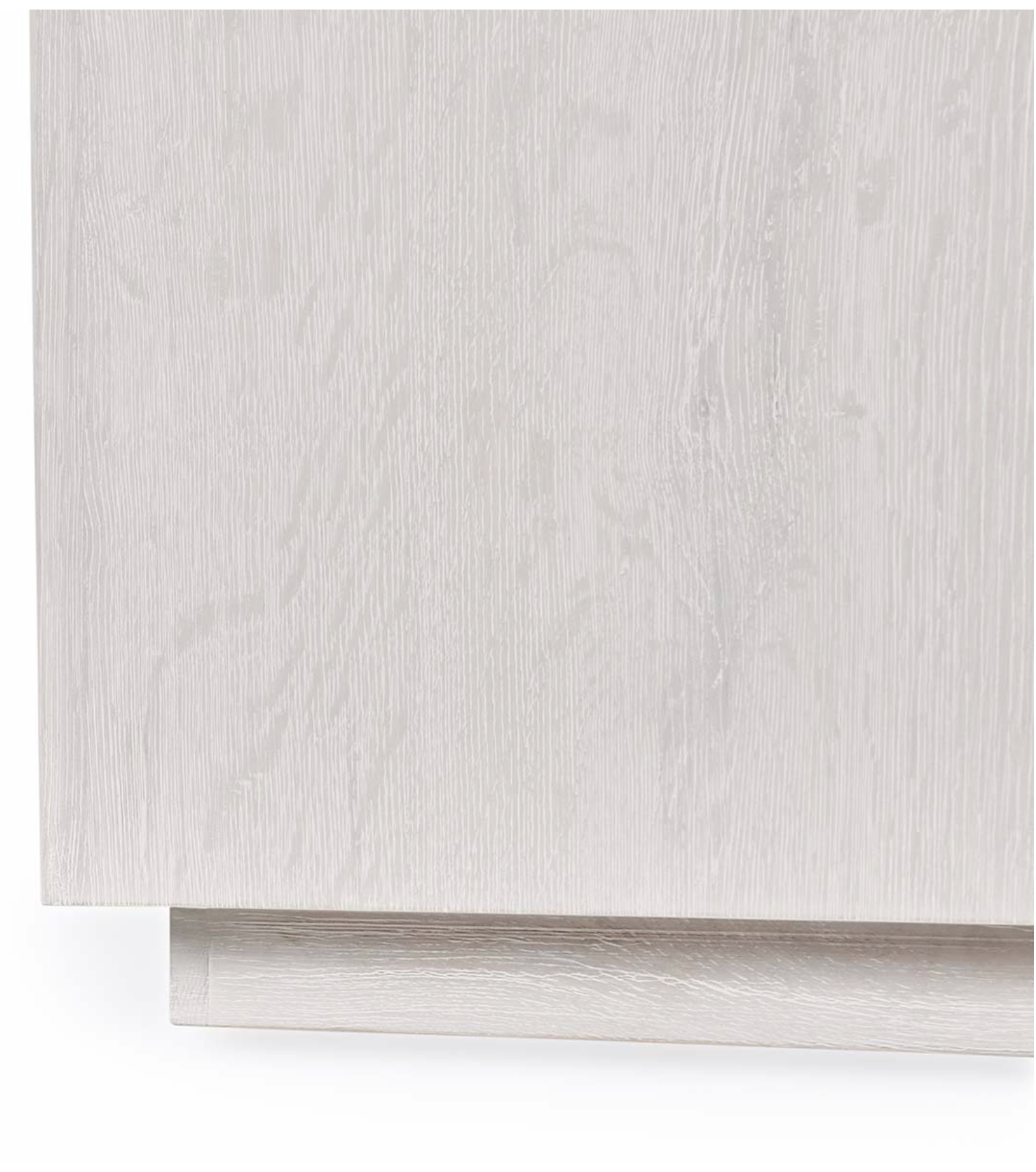 Dane 20" Square Oak End Table - White