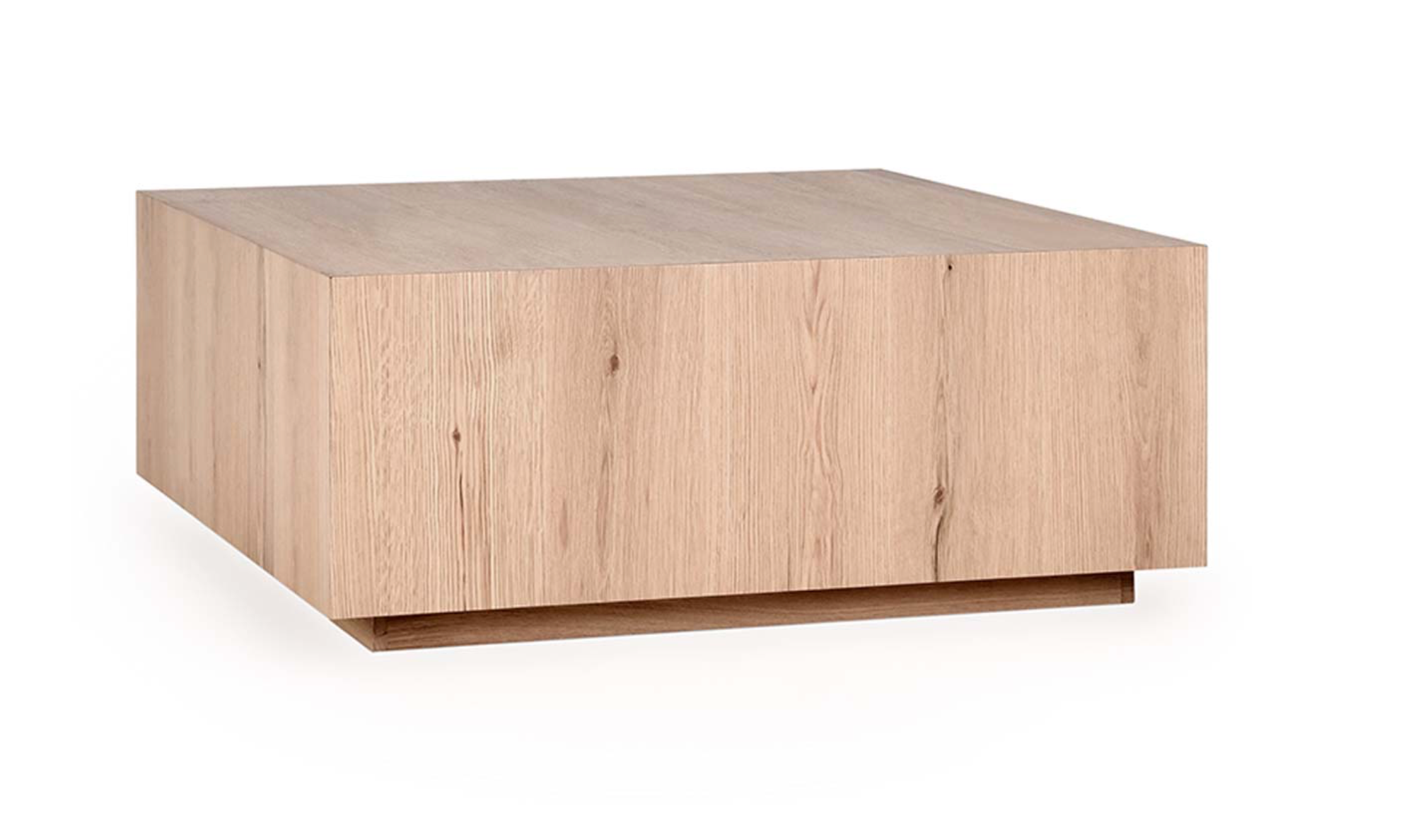 Oak block coffee deals table