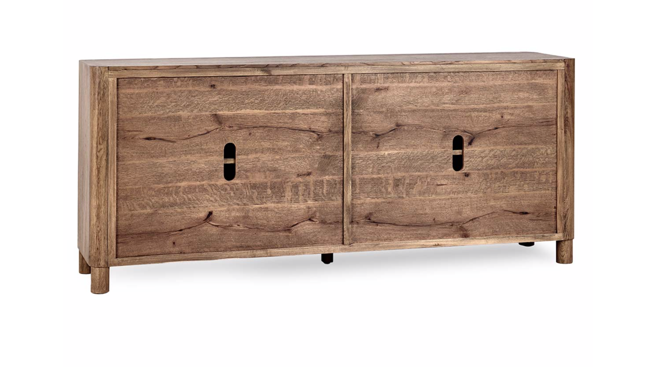 Owen 80" 4 Door Oak Sideboard - Natural Oak