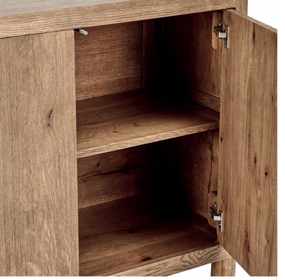 Owen 80" 4 Door Oak Sideboard - Natural Oak