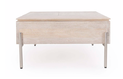 Rockford 50" Double Lift Top Coffee Table - Light Natural