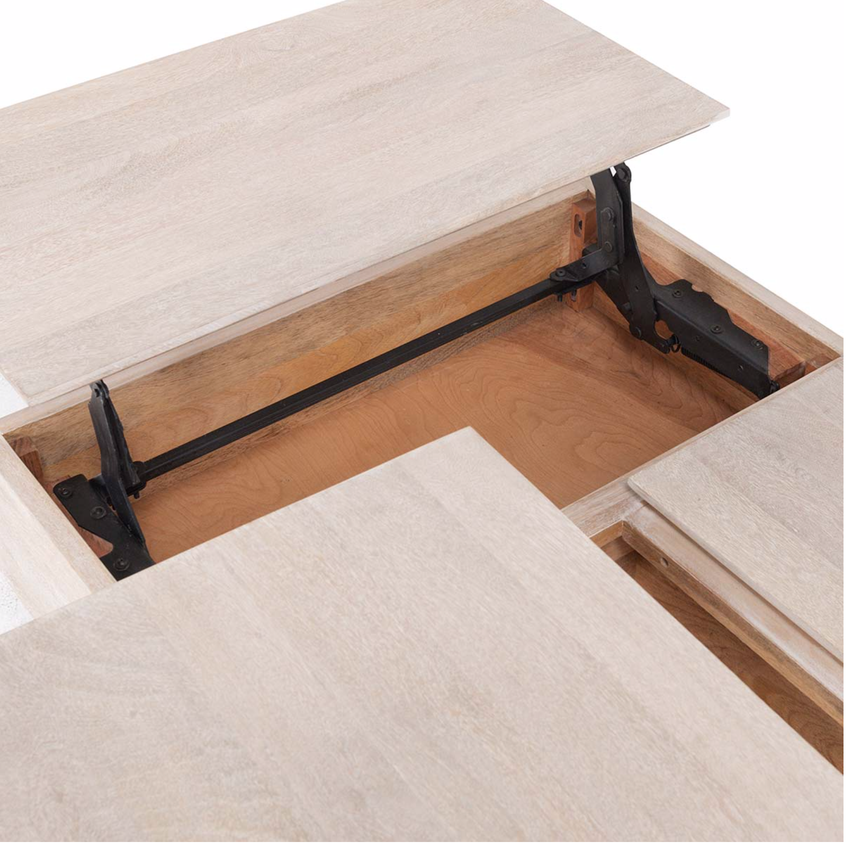 Rockford 50" Double Lift Top Coffee Table - Light Natural