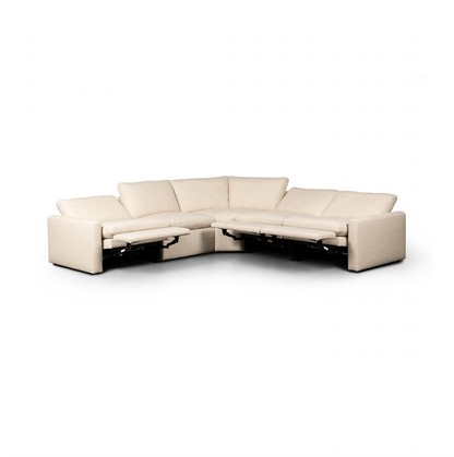 Tillman 139" x 139" Power Motion Sectional - Natural