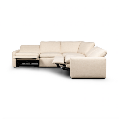 Tillman 139" x 139" Power Motion Sectional - Natural