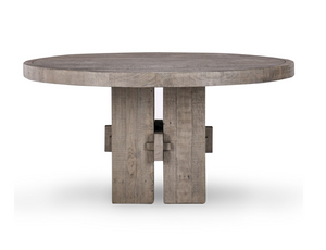 Tomas 60" Round Dining Table - Driftwood