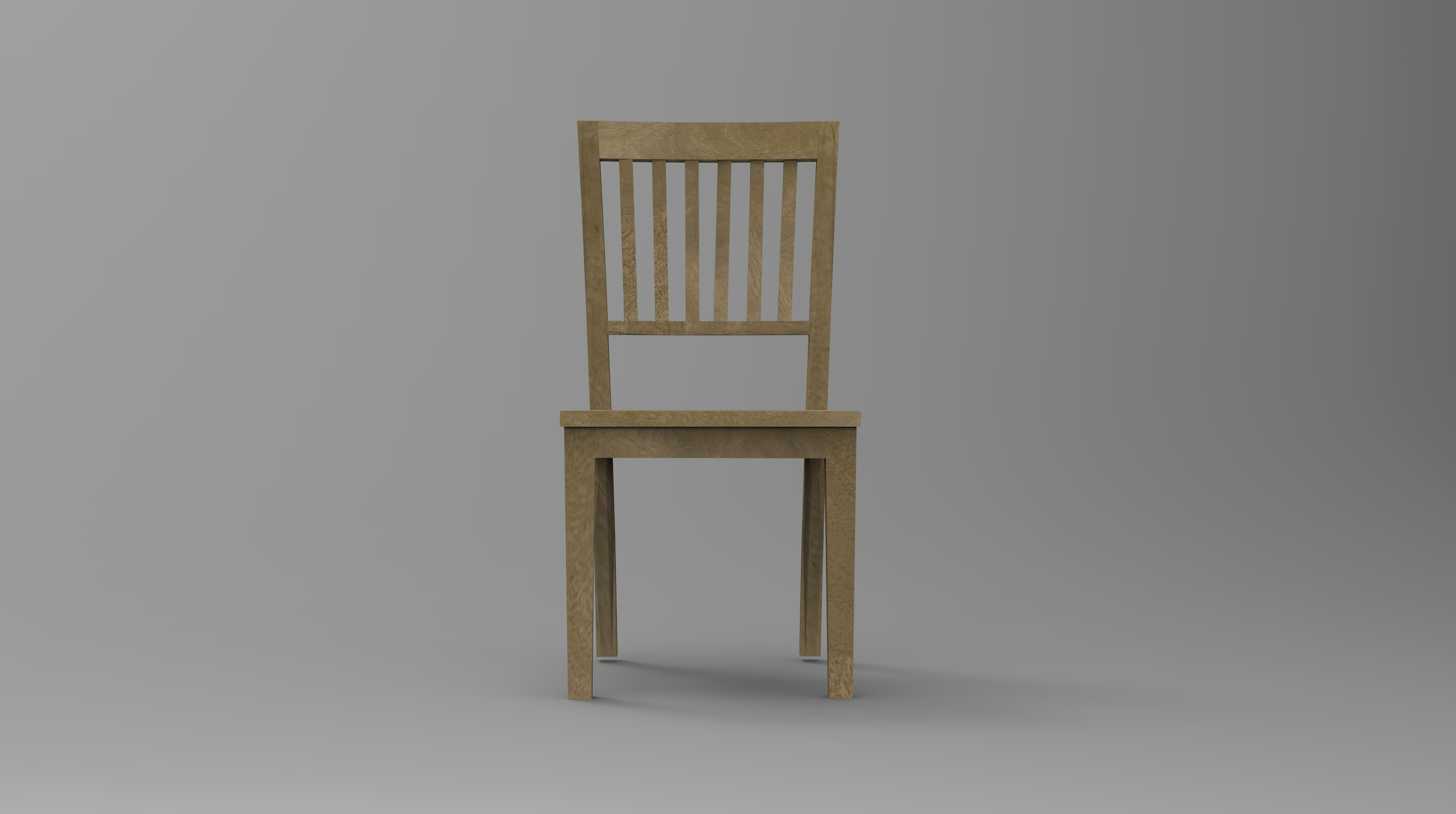 Weston Ladderback Dining Chair - Medium Natural