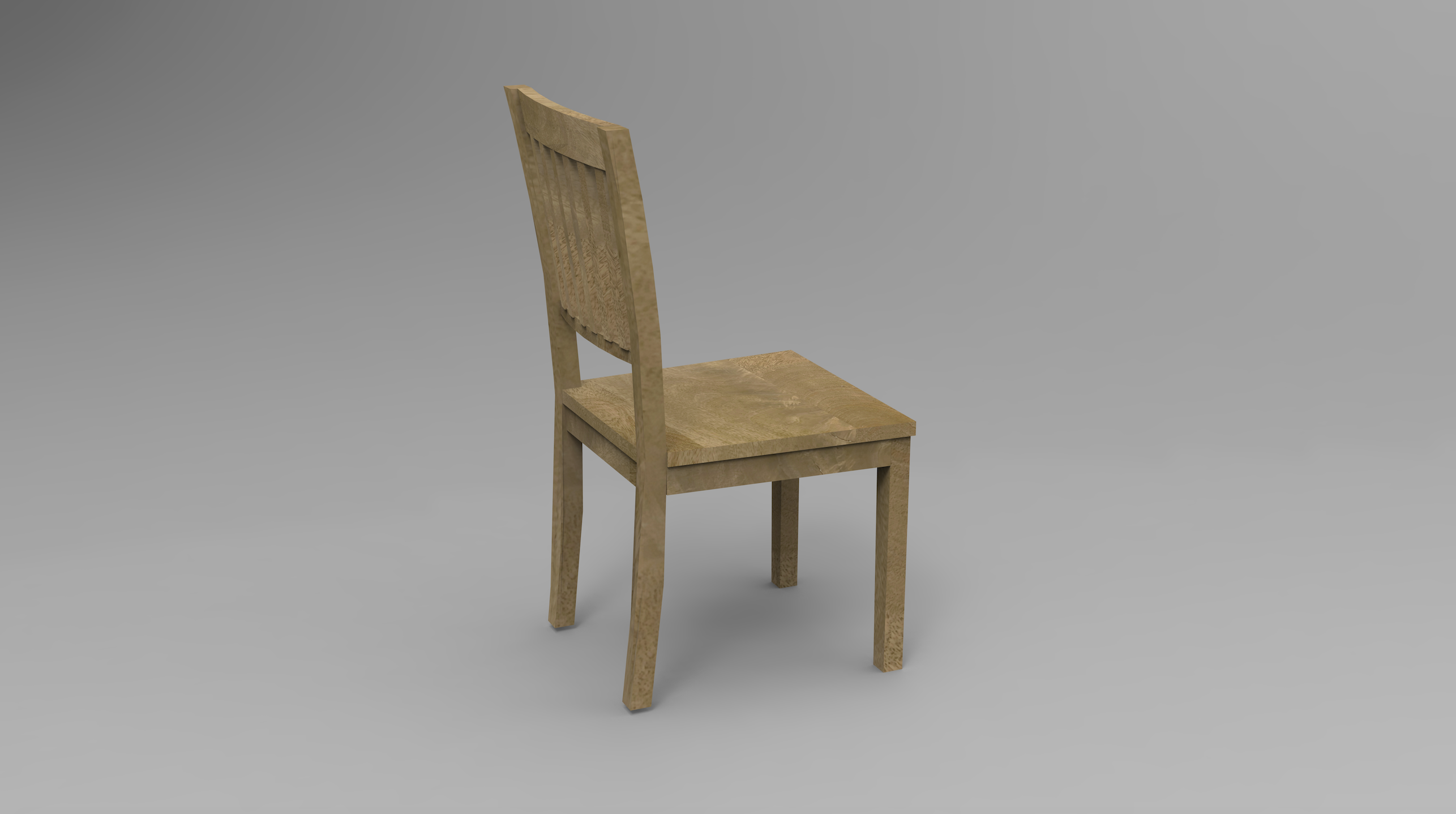 Weston Ladderback Dining Chair - Medium Natural
