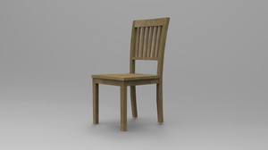 Weston Ladderback Dining Chair - Medium Natural