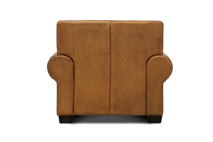 Wallace 42" Top Grain Leather Reclining Chair - Diva Mustang