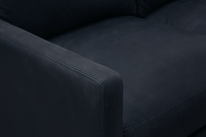 Clarksdale 32" Top Grain Leather Chair - Napa Admiral