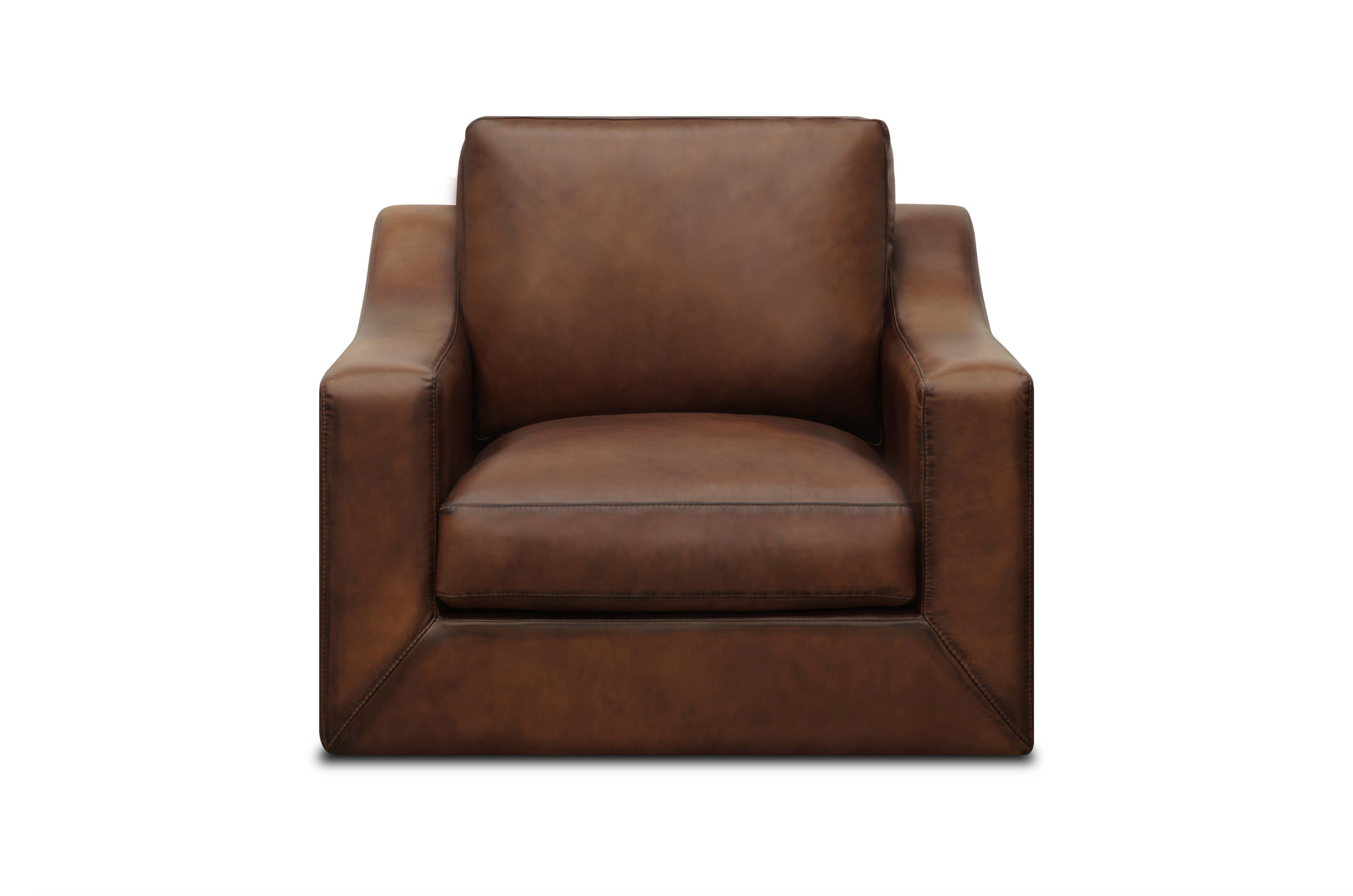 Leonardo genuine best sale leather task chair