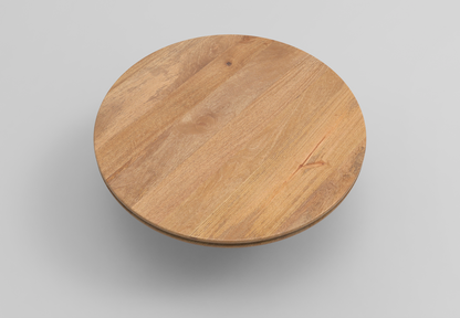 Marcia 72" Acacia Round Dining Table - Natural