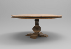 Malcolm 72" Acacia Round Dining Table - Natural